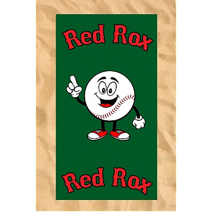 Club All-Over Beach Towel: Happy Baseball