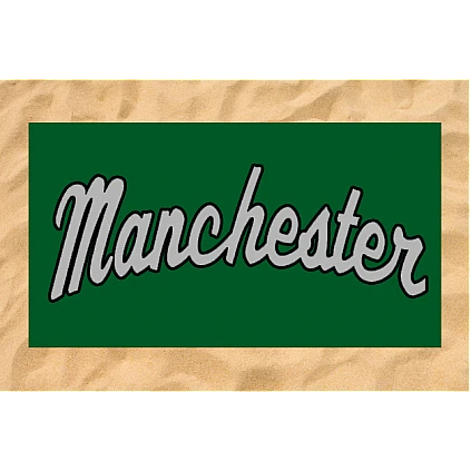 Toalla de playa : logotipo del club