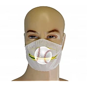 Maschera per la bocca Planet Baseball