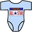 Club Baby Romper: All-Star