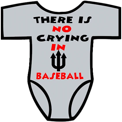 Club Baby Romper: No Crying