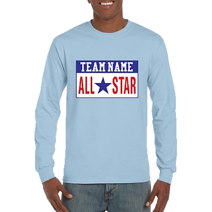 Club T-Shirt, Long Sleeve: All-Star