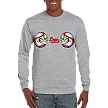 Club T-Shirt, Long Sleeve: 2 Angry Baseballs