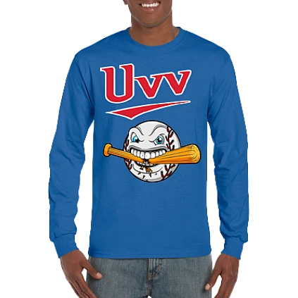 Camiseta Club, manga larga: Cracked Bat