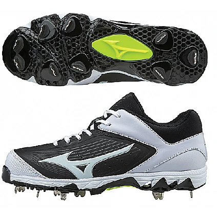 Mizuno 9-Spike Swift 4/5 Low Mujeres: negro