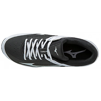Mizuno 9-Spike Swift 4/5 Low Mujeres: negro