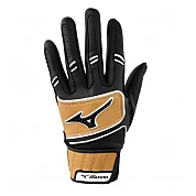Guantes de bateo Mizuno Pro Select Negro/Marrón