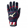 Guantes de bateo Mizuno Pro Select Azul Marino/Rojo