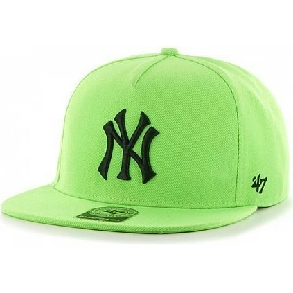 47 Brand SnapBack Captain Yankees: verde neon