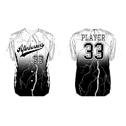 Afterburners Shirt: Lightning, Flatback Mesh