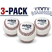 Baseball ibrido (confezione da 3)