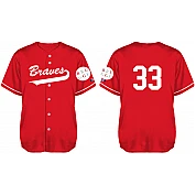 Camisa Brugge Braves: Flatback mesh