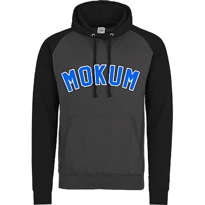 Felpa con cappuccio a contrasto Mokum Hawks