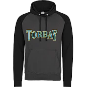 Felpa con cappuccio a contrasto Torbay Barons
