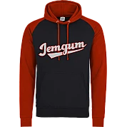Felpa con cappuccio a contrasto Jemgum Dykereeves