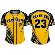 Pessac Pantheres Alternate Jersey, Flatback Mesh