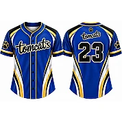 Tomcats de Tremblay Alternate Jersey, Flatback Mesh