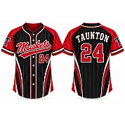 Taunton Muskets Alternate Jersey, Flatback Mesh