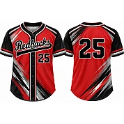 Essex Redbacks Alternate Jersey, Flatback Mesh