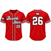 Double Stars Alternate Jersey, Flatback Mesh