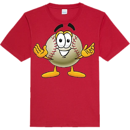 Mr. Baseball T-Shirt Groen: Handjes