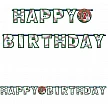 Honkbal Happy Birthday Banner Kit