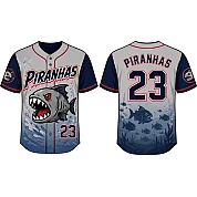  Party Jersey Mesh: Piranha