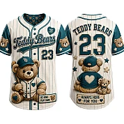  Party Jersey Mesh: Teddy Bear