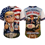  Party Jersey Mesh: Trump