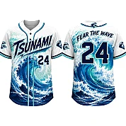 Party Jersey Mesh: Tsunami