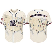  Party Jersey Mesh: USA MLB Map