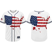  Party Jersey Mesh: USA Map