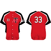 Stade Toulousain Jersey, Red: Flatback Mesh