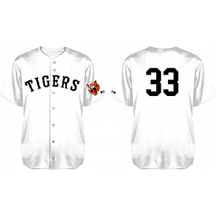 Tampere Tigers Jersey White: Flatback Mesh