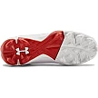 Underarmour Leadoff Mid 3023448-600: White/Red