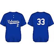 Urbanus Jersey, Royal: Flatback Mesh