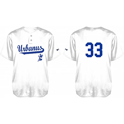 Urbanus Jersey, White: Flatback Mesh