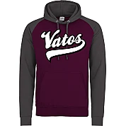 Sudadera con capucha en contraste Vatos