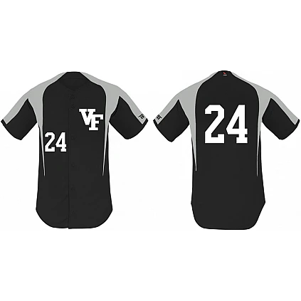 Camisa Vennep Flyers: negro/gris