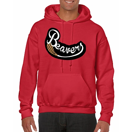 Vienna Beavers Hoodie: Red