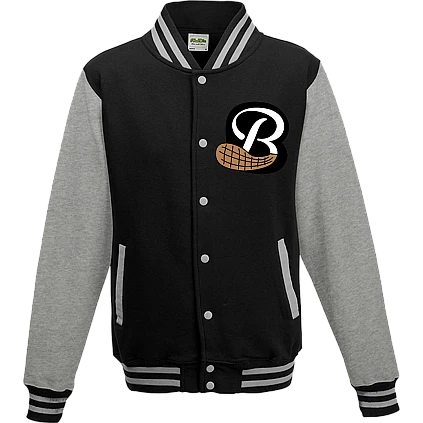 Chaqueta universitaria Vienna Beavers: Black