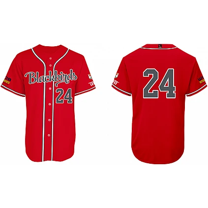 Maglia Wolfsburg Blackbirds: Rosso