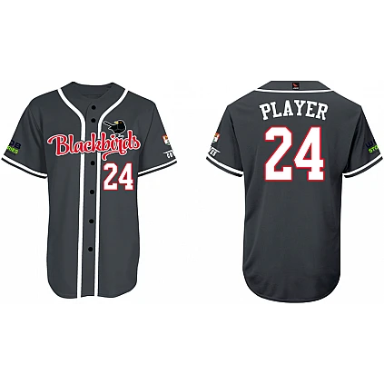 Maglia Wolfsburg Blackbirds: Grigio scuro