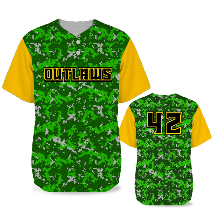 Camotion Digital BB Jersey SS 2-Button