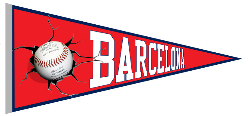 Barcelona Pennant