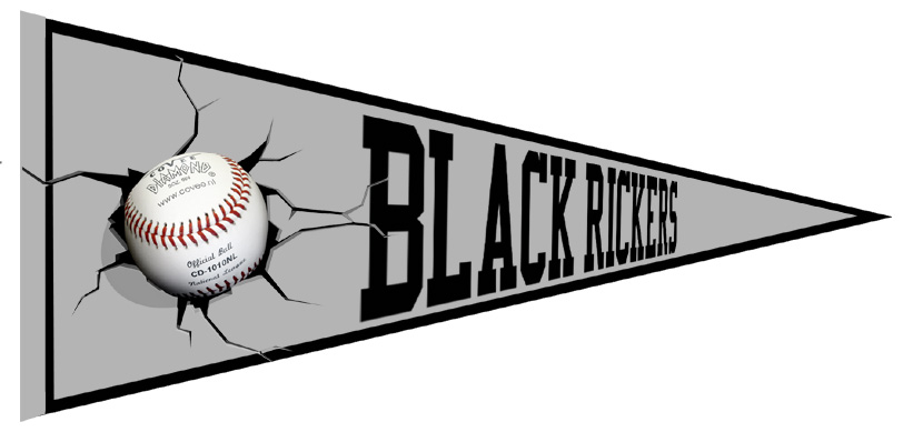 Banderin Braine Black Rickers