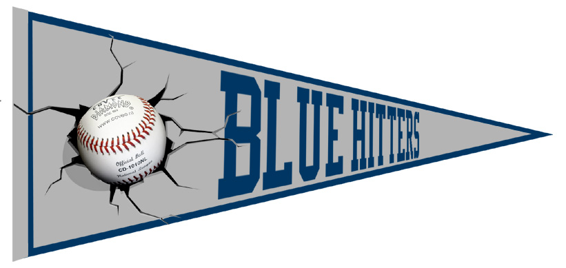 Banderin Blue  Hitters