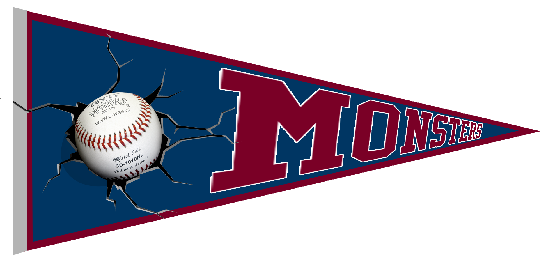 Banderin Bromölla Monsters