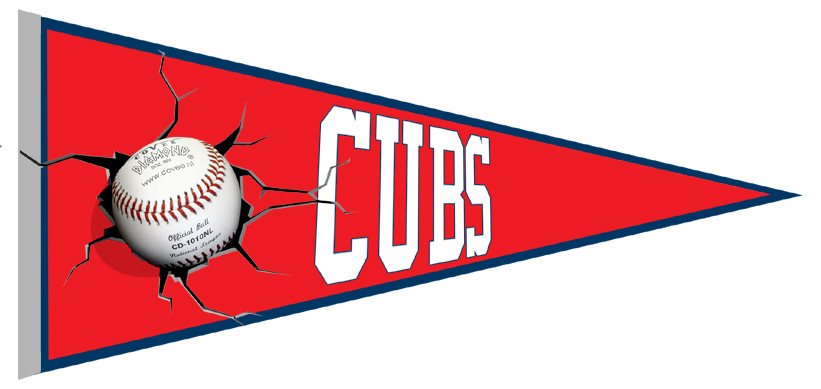 Cubs Pennant