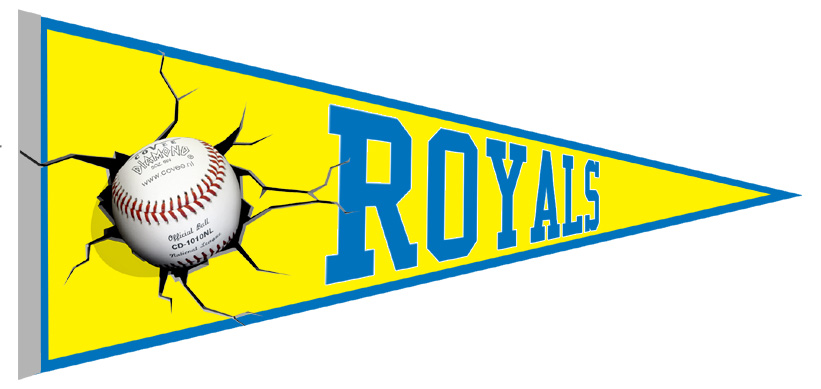 Banderin Leicester  Royal